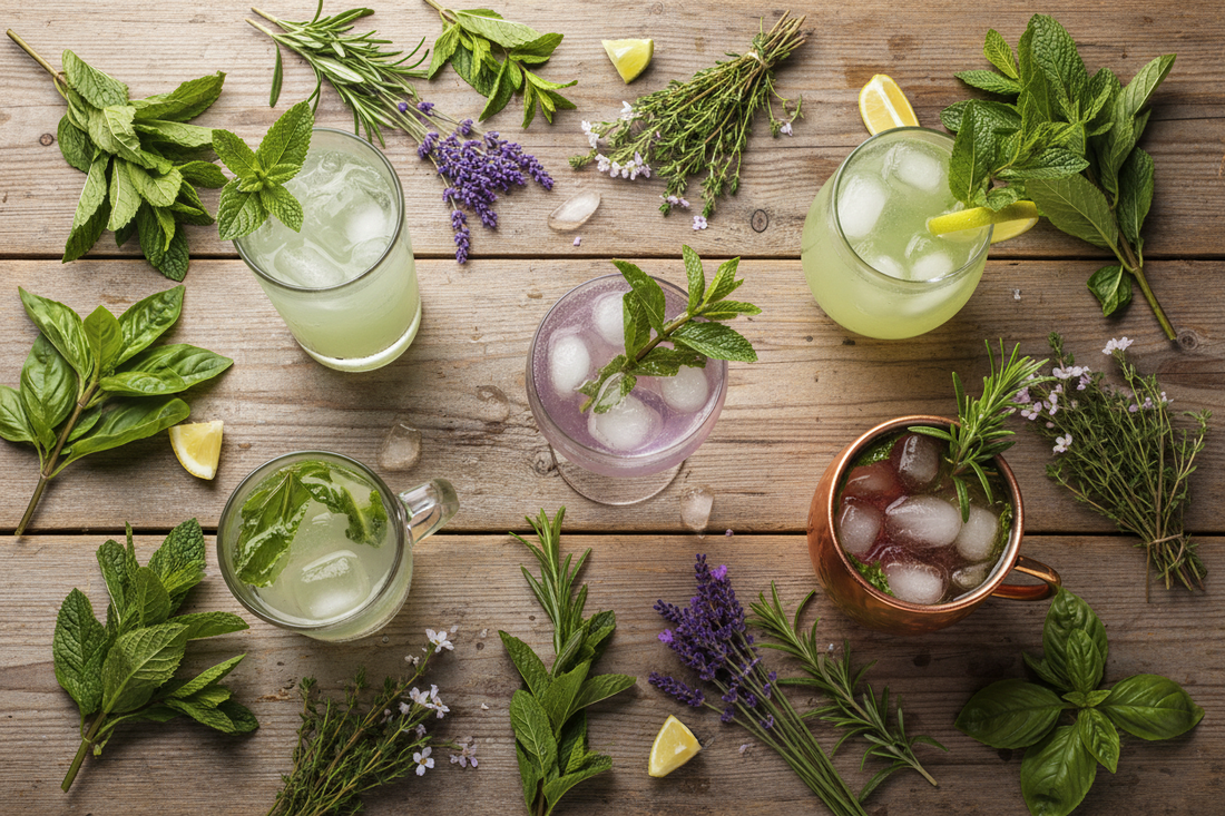 5 Garden-to-Glass Cocktails Using Herbs You Can Grow