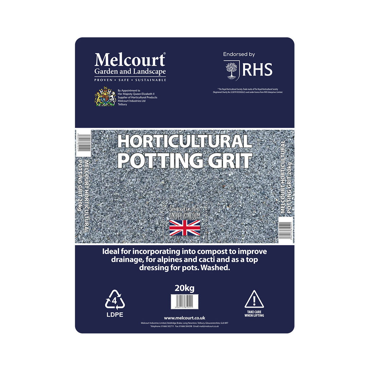 Melcourt Horticultural Potting Grit - Hardy's Cottage Garden Plants