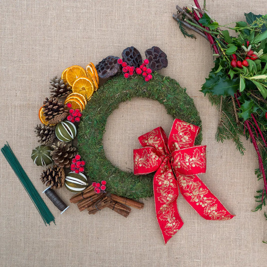 Christmas Wreath Workshop: 1 Dec PM