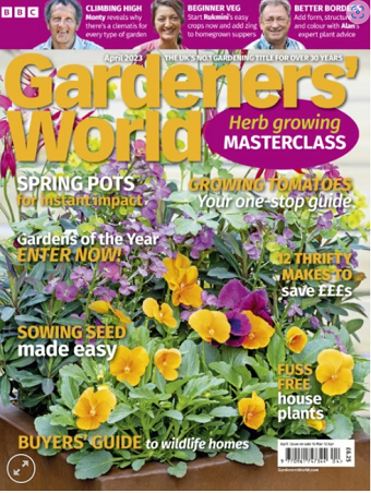 Gardeners World Magazine April 