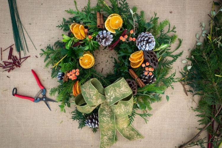 Make Your Very Own Christmas Wreath Workshop 14 December 2023